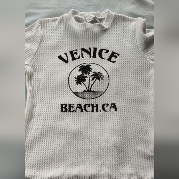 Paper Crane Tops - PAPER CRANE Ladies Pullover Top Size Large Short Sleeves Smoke Free Home